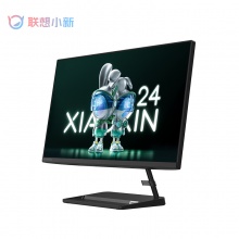 小新24 英特爾酷睿i5-12450H 23.8英寸黑色 一體臺式機